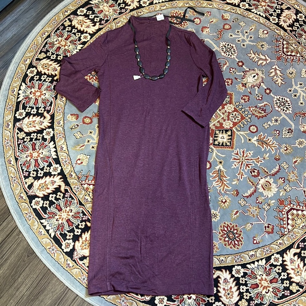 NWT Lou grey  S supper soft zipper neck